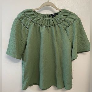 Zac & Rachel Green Short Sleeve Blouse